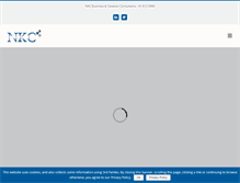 Tablet Screenshot of nkc.ie